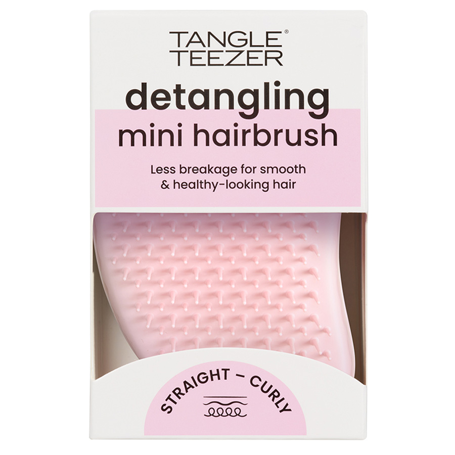 Тангл Тизер Расческа Mini Millennial Pink для сухих и влажных волос, нежно-розовая (Tangle Teezer, The Original) фото 6