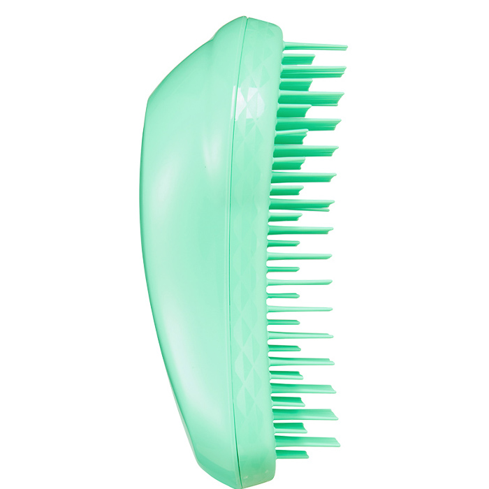 Тангл Тизер Расческа Mini Tropicana Green сухих и влажных волос, салатовая (Tangle Teezer, The Original) фото 0