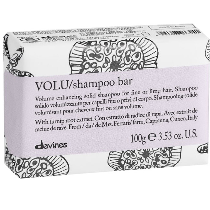 Davines Твёрдый шампунь для придания объема волосам Shampoo Bar, 100 г (Davines, Essential Haircare) шампунь для придания объема волосам davines volu shampoo 250 мл