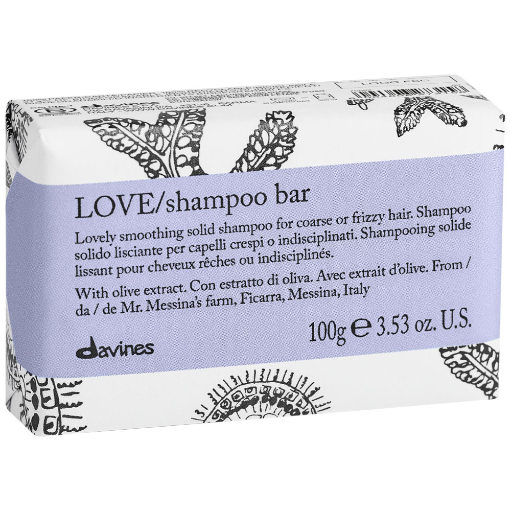 Davines Твёрдый шампунь для разглаживания завитка Shampoo Bar, 100 г (Davines, Essential Haircare) твёрдый шампунь для глубокого увлажнения волос davines momo shampoo bar 100 гр