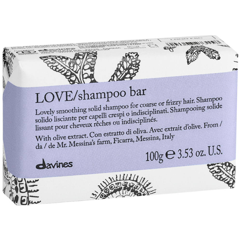 Davines Твёрдый шампунь для разглаживания завитка Shampoo Bar, 100 г (Davines, Essential Haircare) davines крем для разглаживания завитка essential haircare new love lovely hair smoother 150 мл