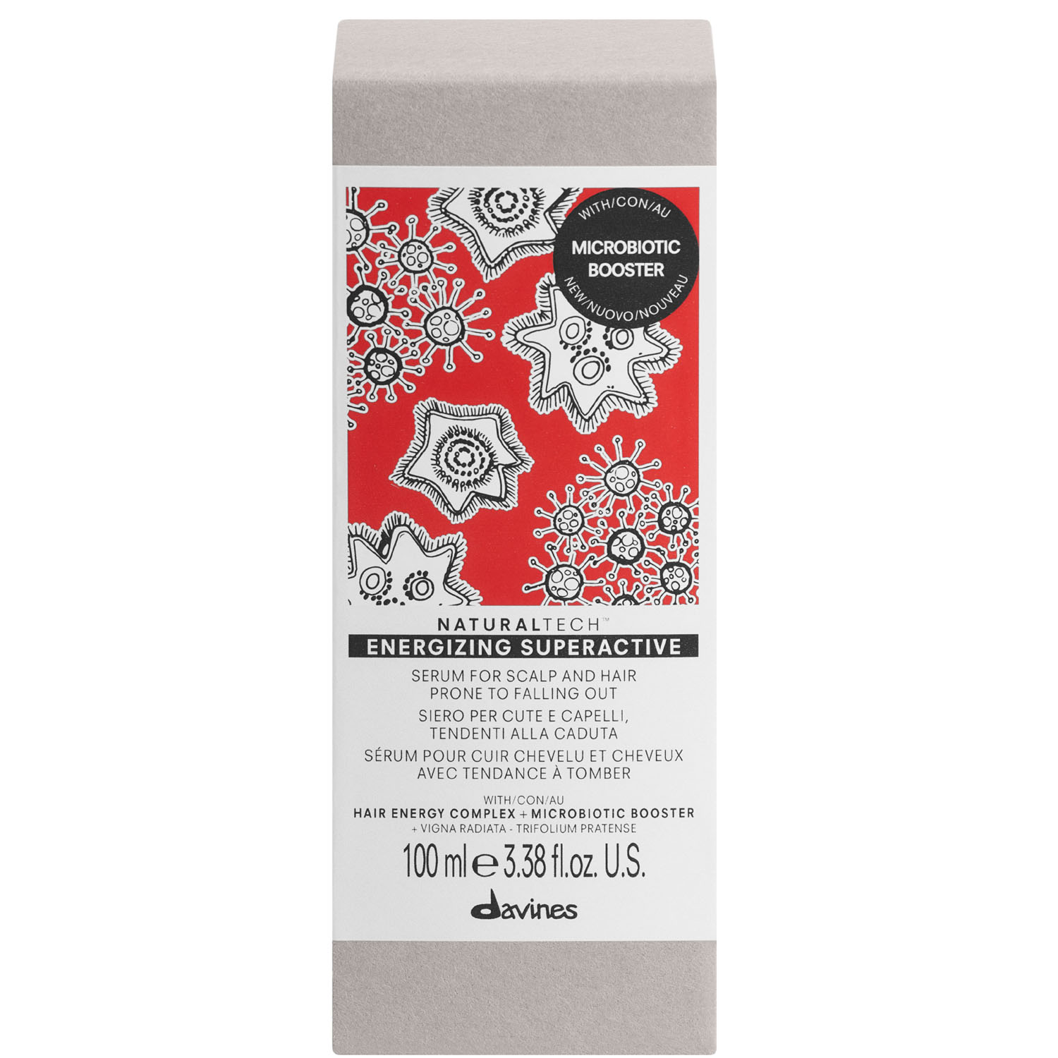 Давинес Энергетическая суперактивная сыворотка Superactive Anytime, 100 мл (Davines, Natural Tech) фото 1