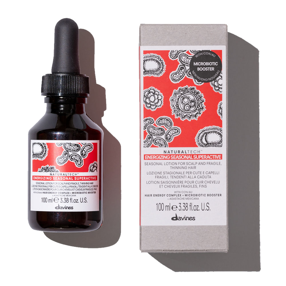 Давинес Энергетический сезонный суперактивный лосьон Seasonal Superactive, 100 мл (Davines, Natural Tech) фото 2