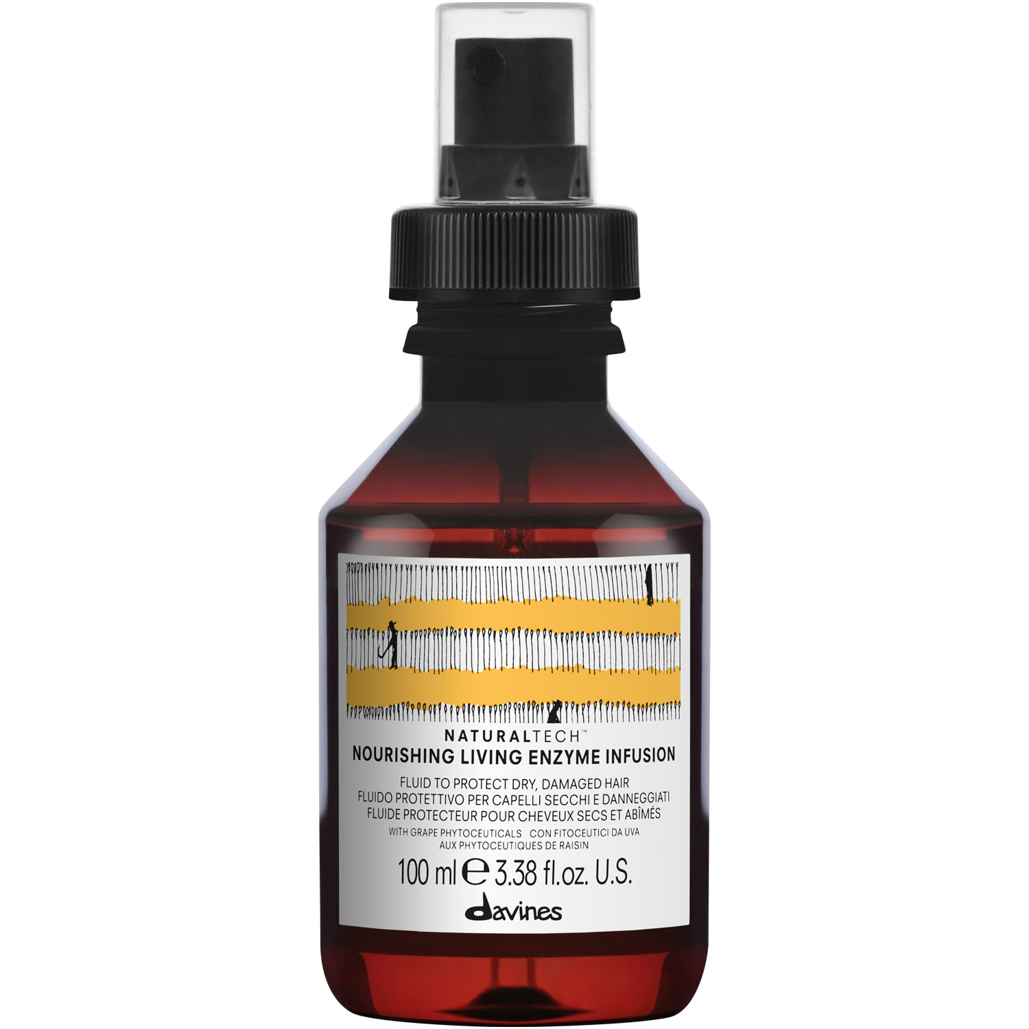 Давинес Питательный флюид, запечатывающий кератин Keratin Sealer, 100 мл (Davines, Natural Tech) фото 0