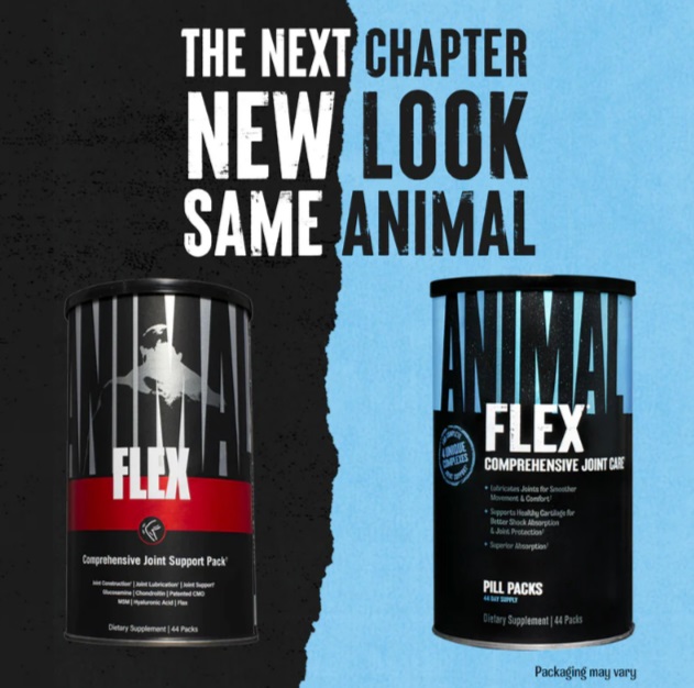 Энимал Комплекс для суставов и связок Universal Nutrition Animal Flex: глюкозамин хондроитин и MSM, 44 порции (Animal, Хондопротекторы) фото 1