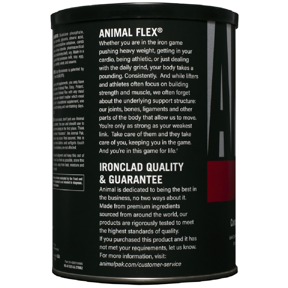 Энимал Комплекс для суставов и связок Universal Nutrition Animal Flex: глюкозамин хондроитин и MSM, 30 порций (Animal, Хондопротекторы) фото 3