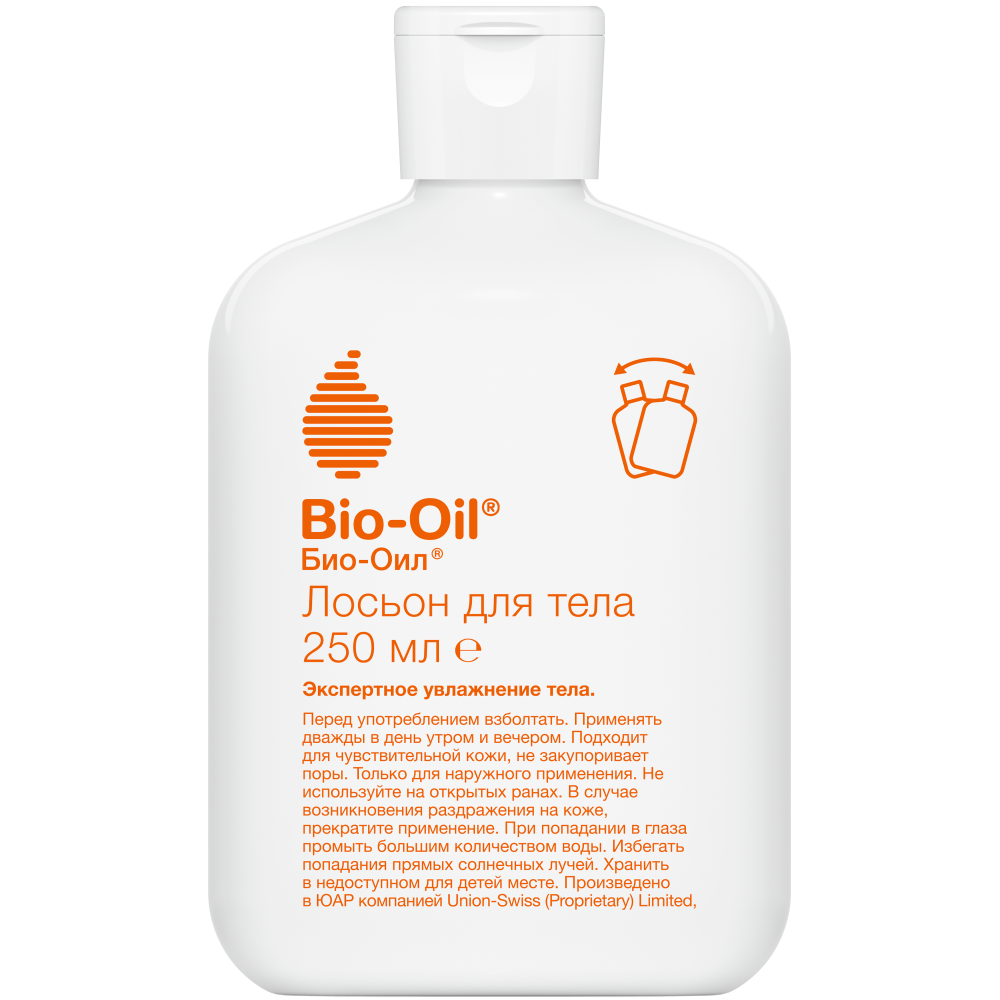 bio oil лосьон для тела 250 мл 2 шт Bio-Oil Увлажняющий лосьон для ухода за сухой кожей тела 3+, 250 мл (Bio-Oil, )