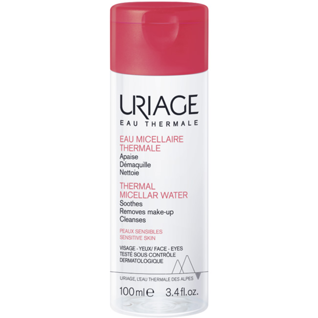 Uriage Очищающая мицеллярная вода для чувствительной кожи, 100 мл (Uriage, Гигиена Uriage) uriage очищающая мицеллярная вода для гиперчувствительной кожи 500 мл