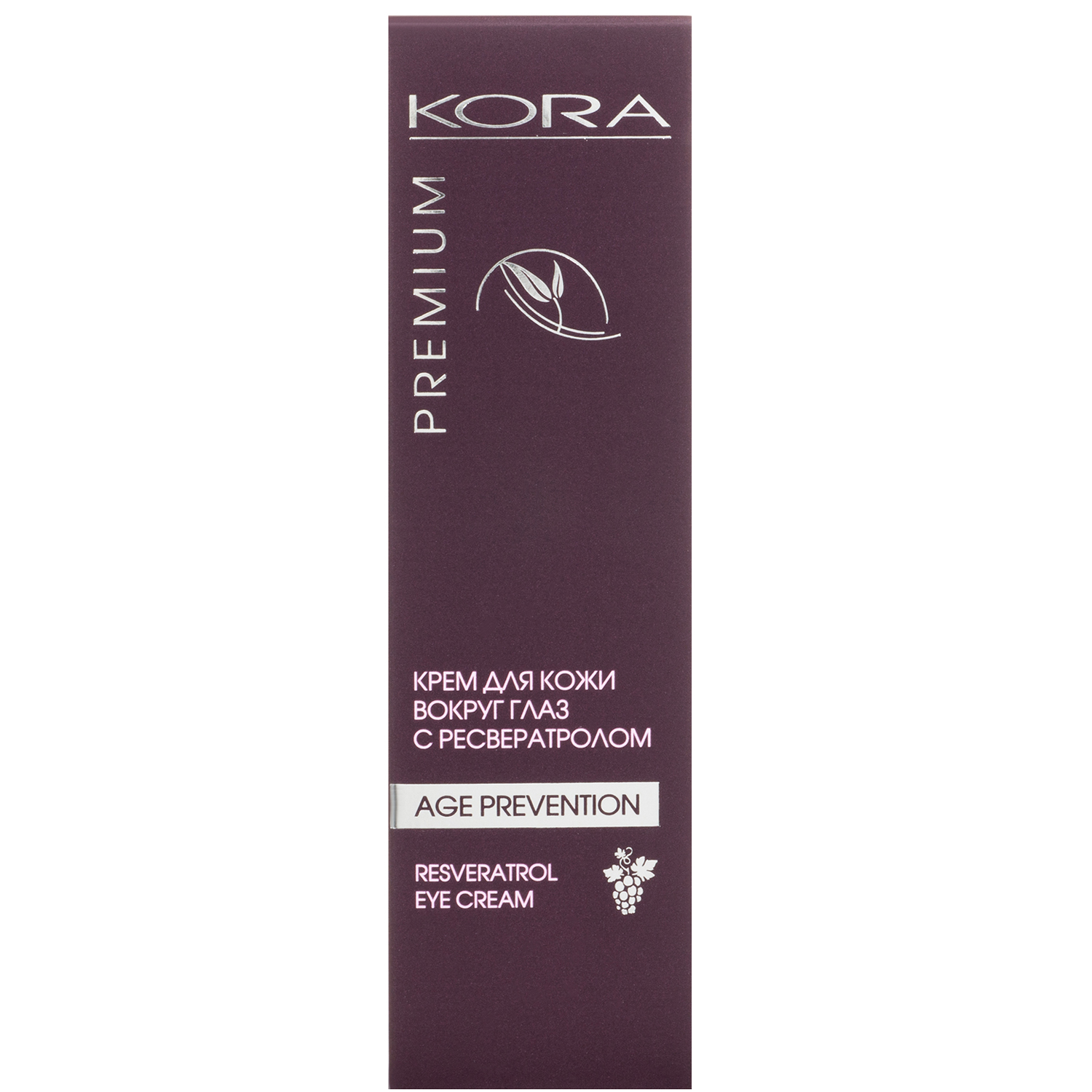 Крем для кожи вокруг глаз с ресвератролом, 20 мл (Кора, Premium Line)  Крем для кожи вокруг глаз с ресвератролом, 20 мл (Кора, Premium Line) фото 2