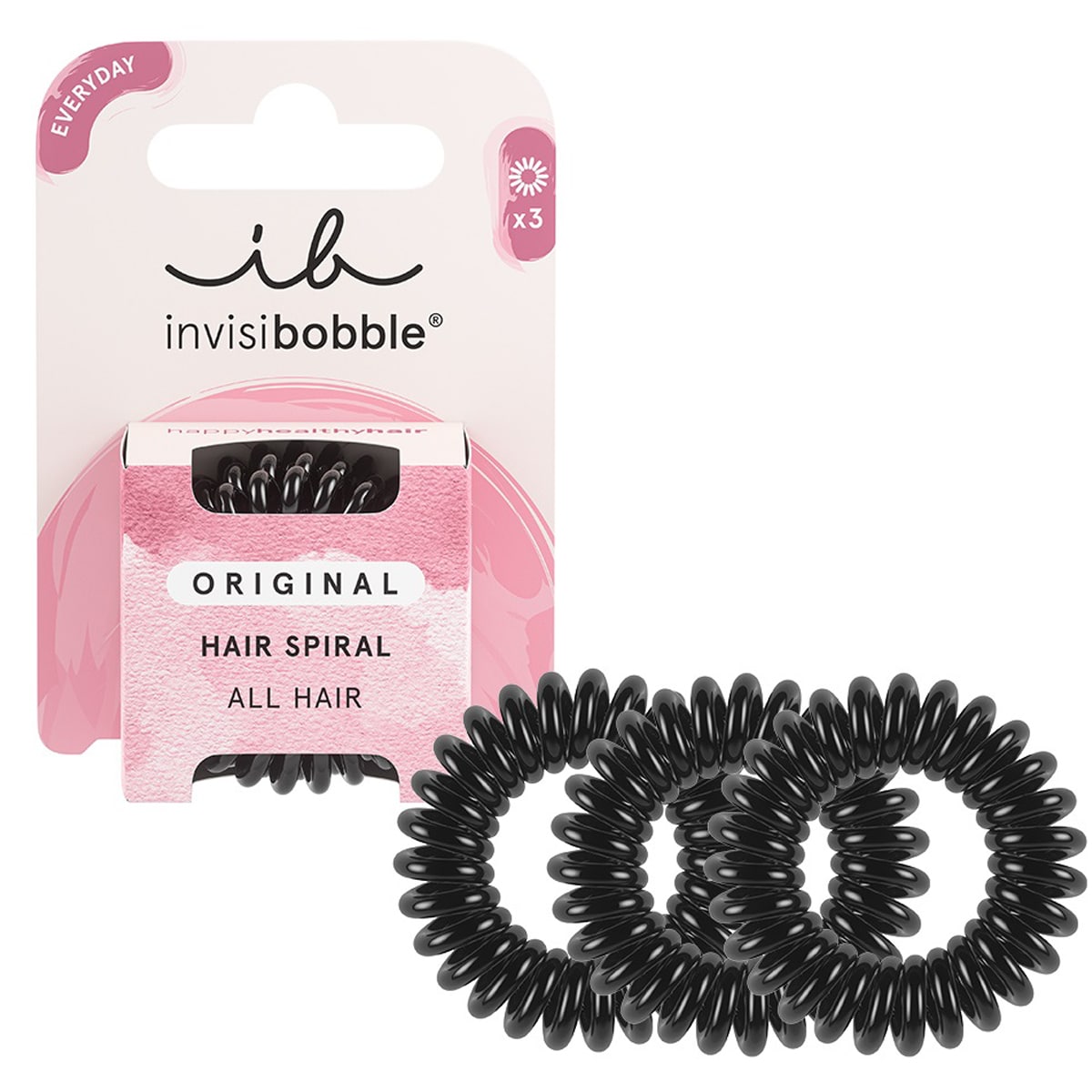 Invisibobble Резинка-браслет для волос True Black (Invisibobble, Original)