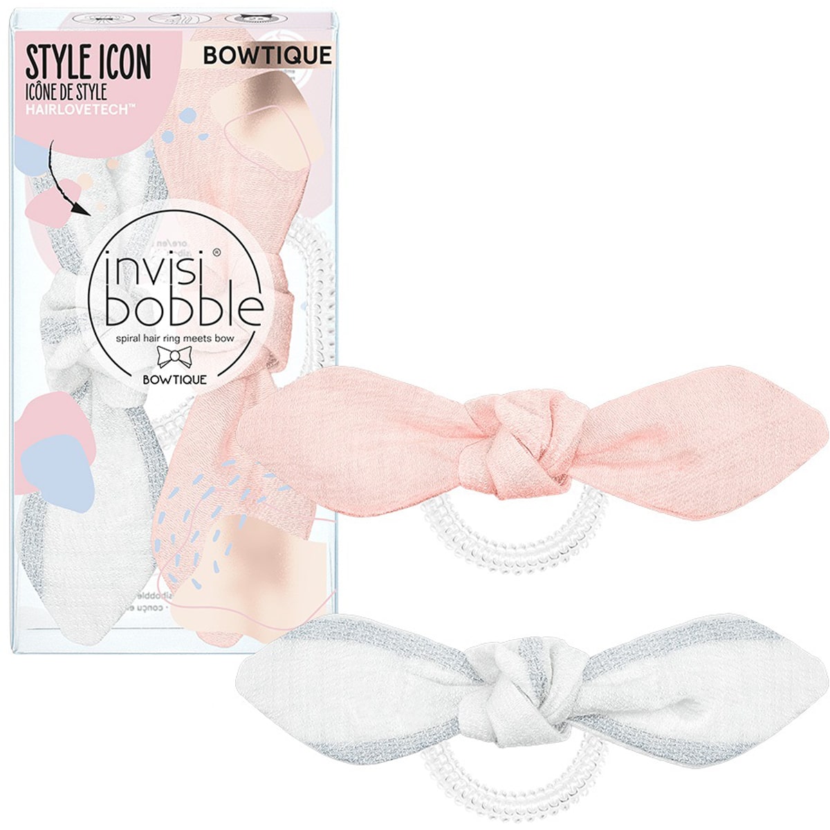 Инвизибабл Резинка для волос Duo Nordic Breeze Summer Lemming Go (Invisibobble, Bowtique) фото 0