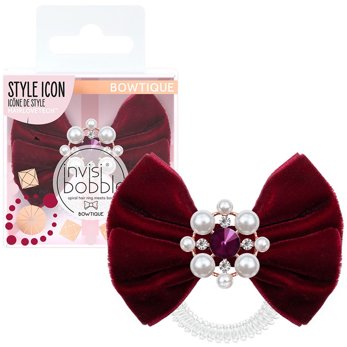 Invisibobble Резинка для волос British Royal Take a Bow (Invisibobble, Bowtique)