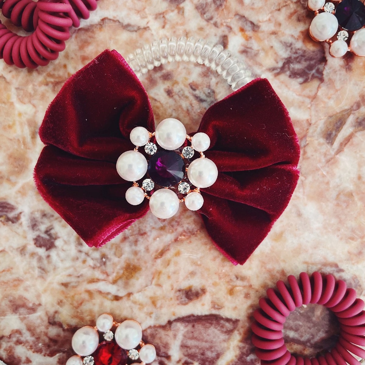 Инвизибабл Резинка для волос British Royal Take a Bow (Invisibobble, Bowtique) фото 2