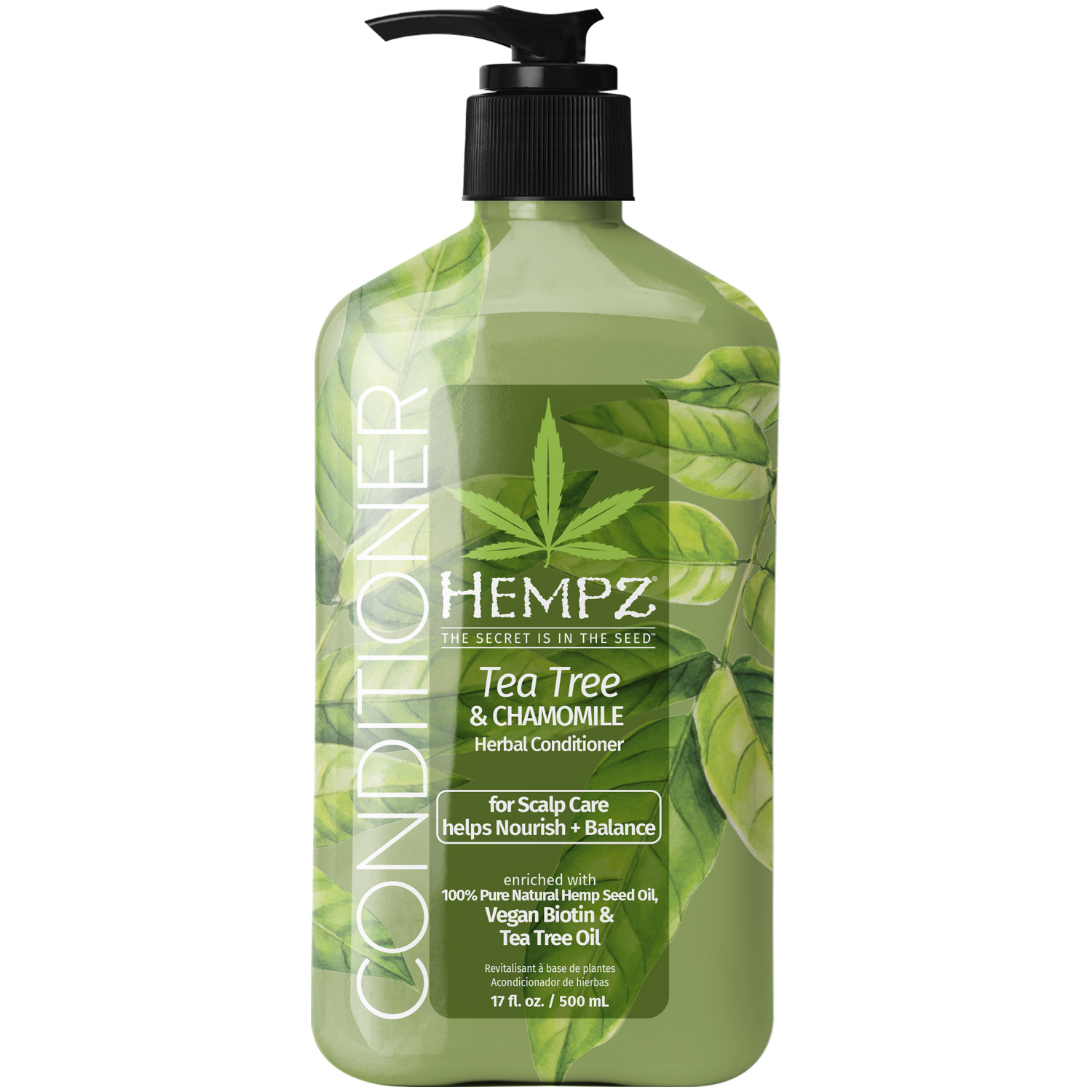 цена Hempz Кондиционер Tea Tree & Chamomile Herbal, 500 мл (Hempz, Чайное дерево и ромашка)