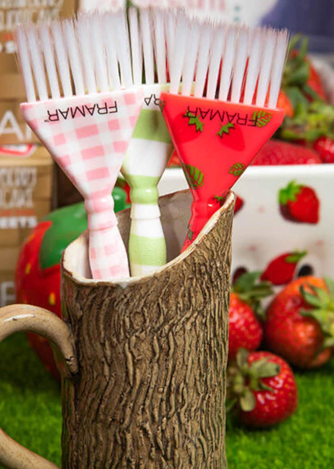 Фрамар Набор кистей для окрашивания «Клубничный пирог», 3 шт (Framar, ) фото 1