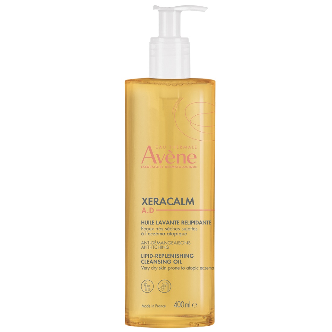 Avene Очищающее масло для лица и тела, 400 мл (Avene, XeraCalm) avene масло для тела лица и волос 100 мл avene body