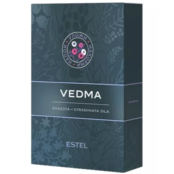 Estel Набор Vedma: шампунь 250 мл + маска 200 мл + масло-эликсир 50 мл (Estel, Vedma) шампунь bioliss botanica гладкость и блеск 480 мл