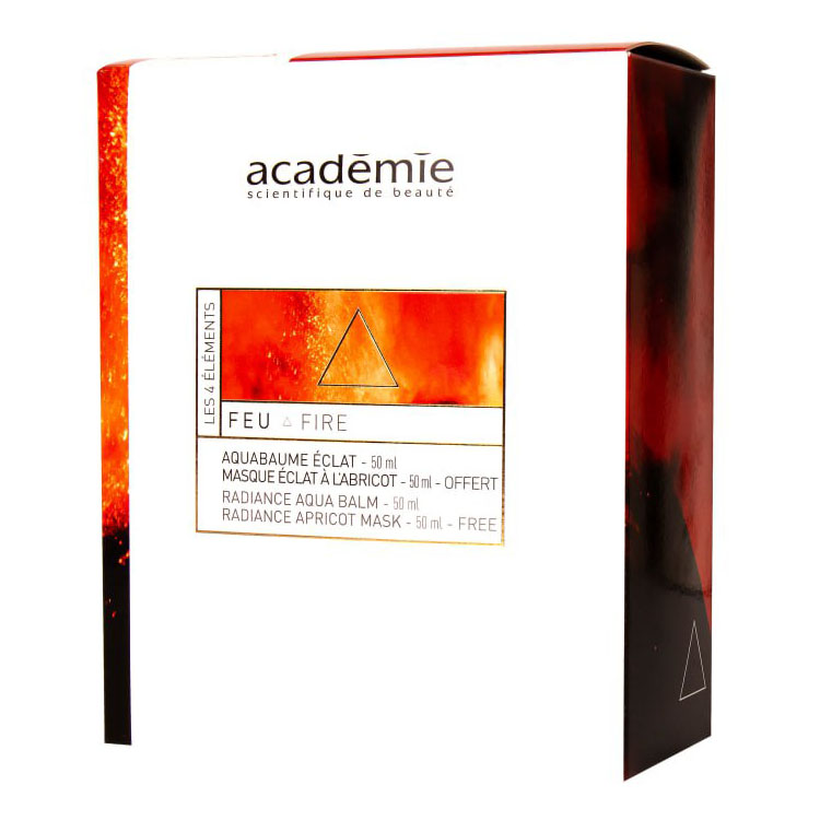 цена Academie Набор Radiance: абрикосовая маска 50 мл + аквабальзам сияние 50 мл (Academie, Academie Visage - нормальная кожа)