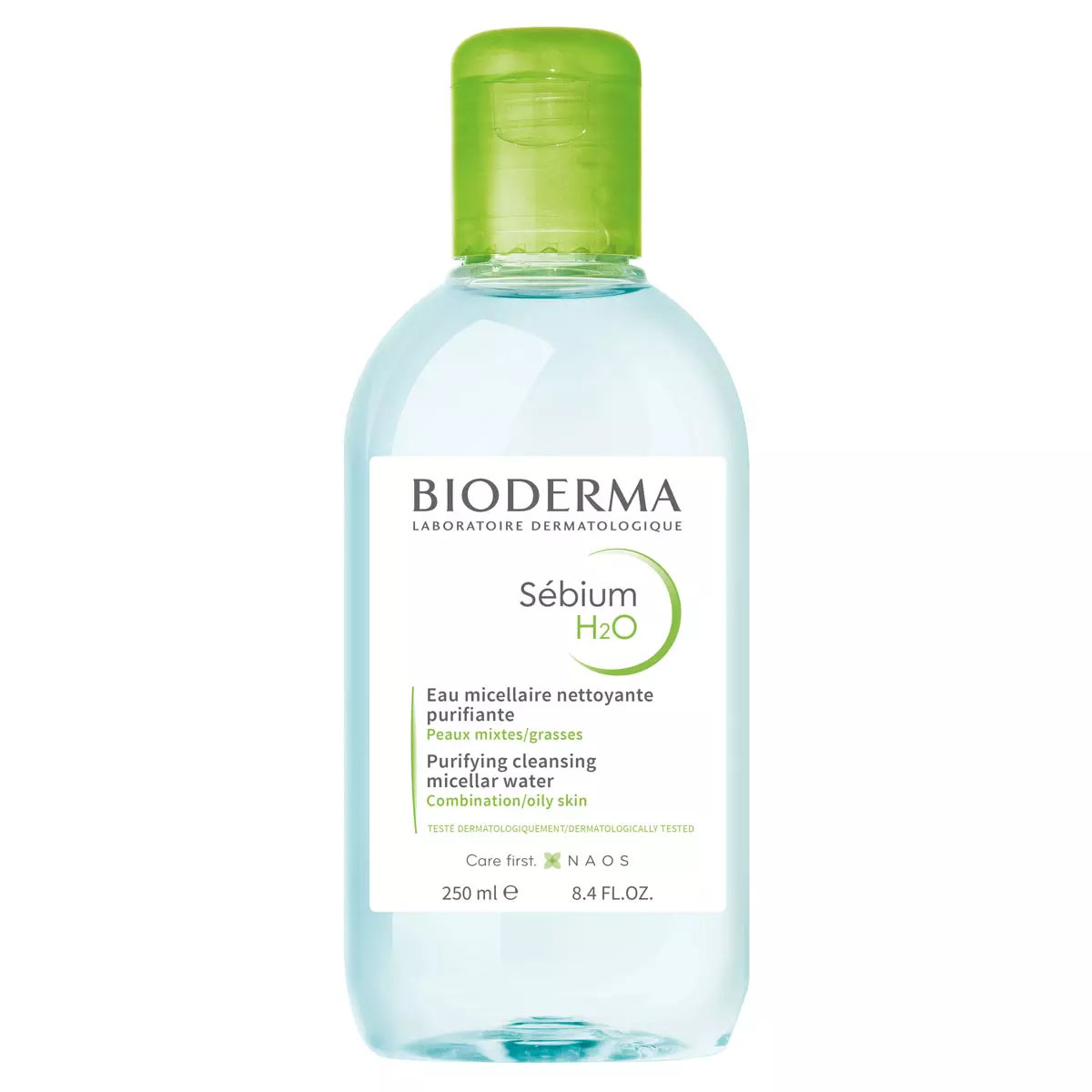 Биодерма Набор средств для проблемной кожи: гель 200 мл + гель-крем 30 мл + лосьон 200 мл + мицеллярная вода 250 мл (Bioderma, Sebium) фото 4