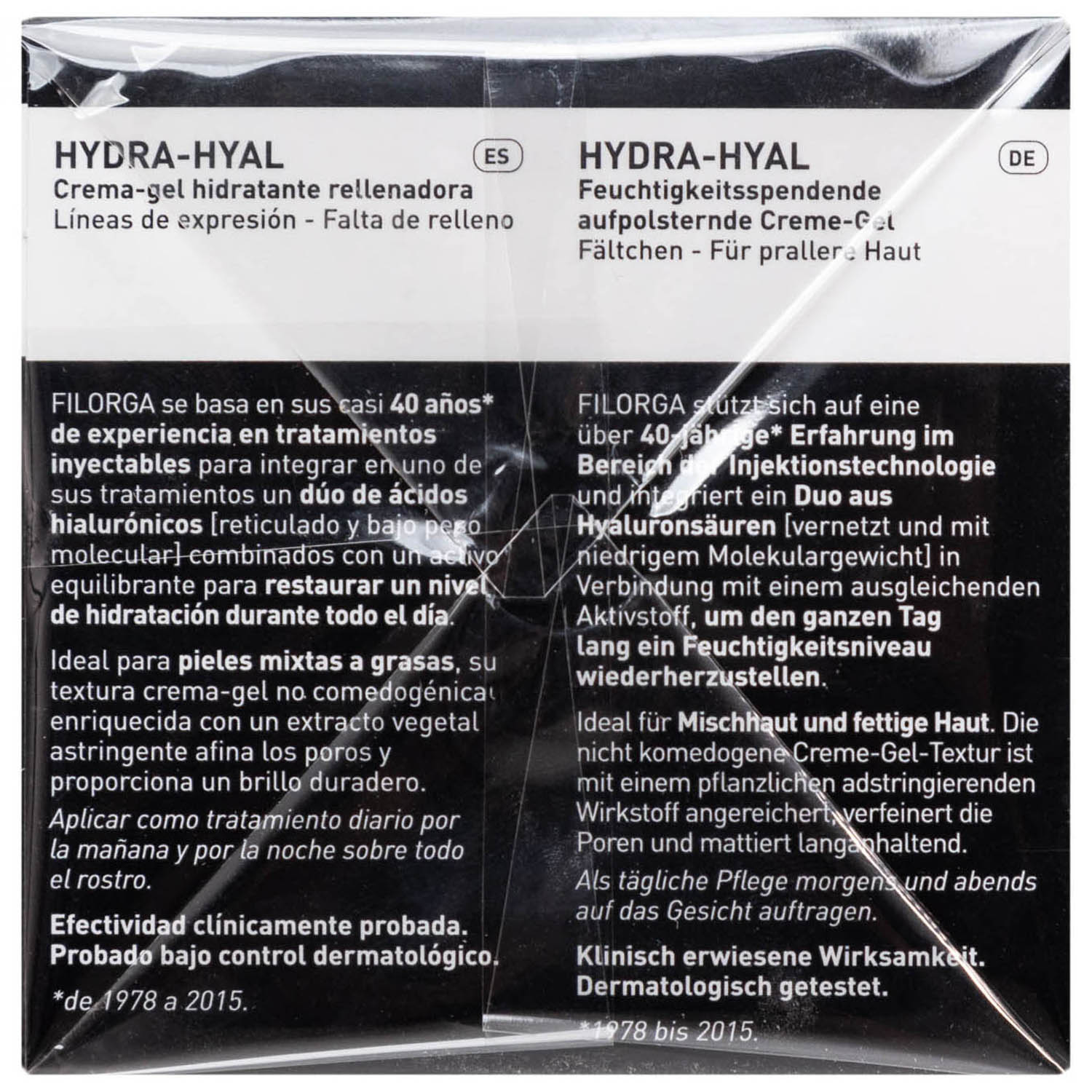 Филорга Крем-гель для увлажнения и восстановления объема и контура лица, 50 мл (Filorga, Hydra) фото 3