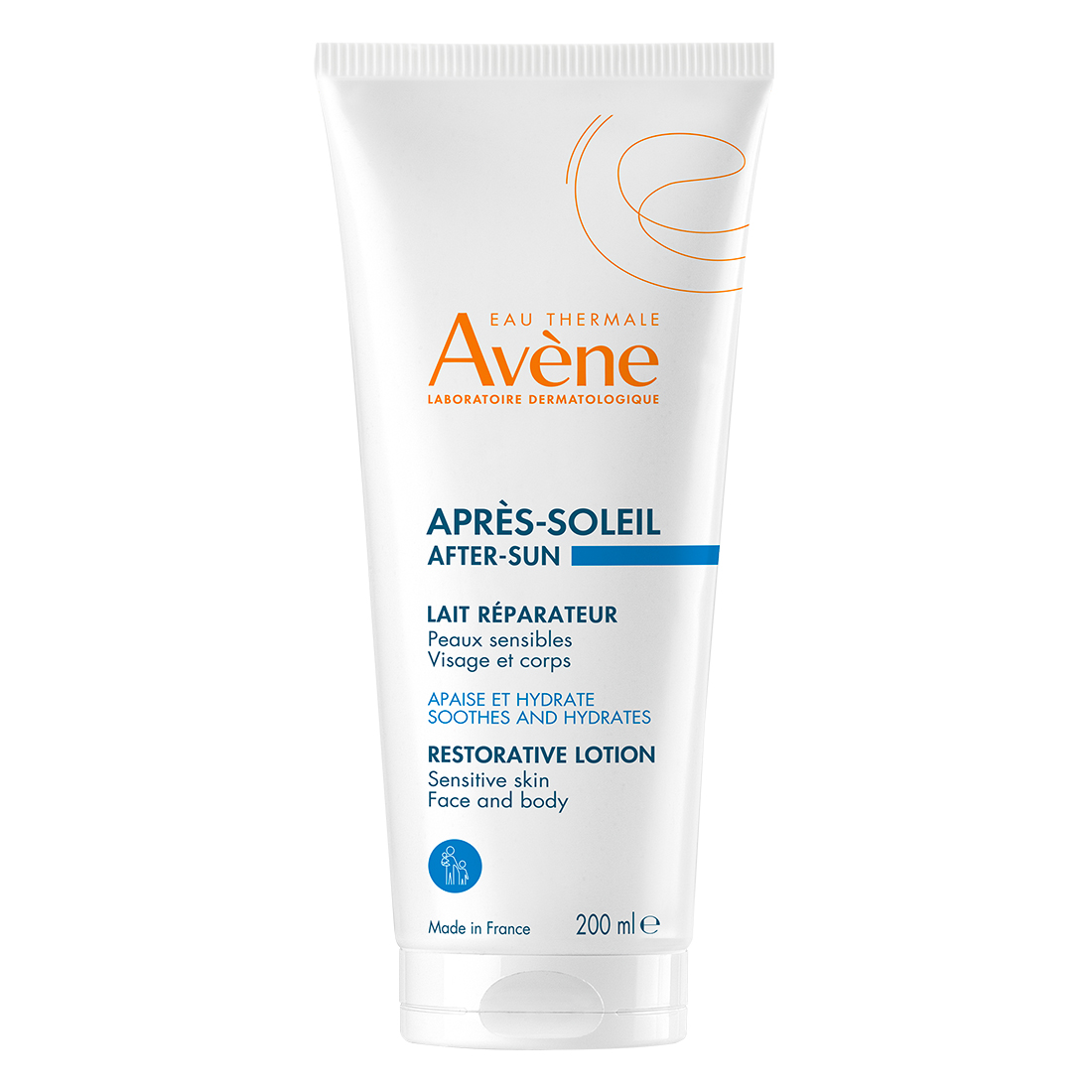 Авен Восстанавливающий лосьон после загара, 200 мл (Avene, Suncare) фото 0