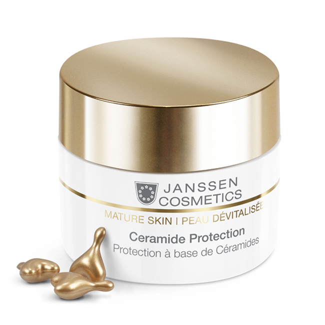 Янсен Косметикс Капсулы с церамидами и витамином С, 10 шт (Janssen Cosmetics, Mature Skin) фото 0
