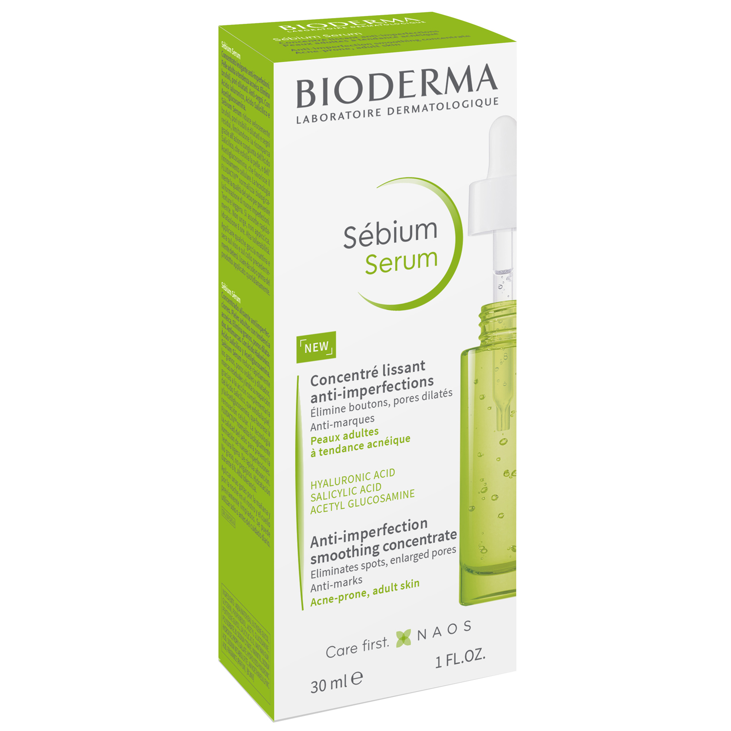 Биодерма Сыворотка против несовершенств, постакне и морщин, 30 мл (Bioderma, Sebium) фото 3