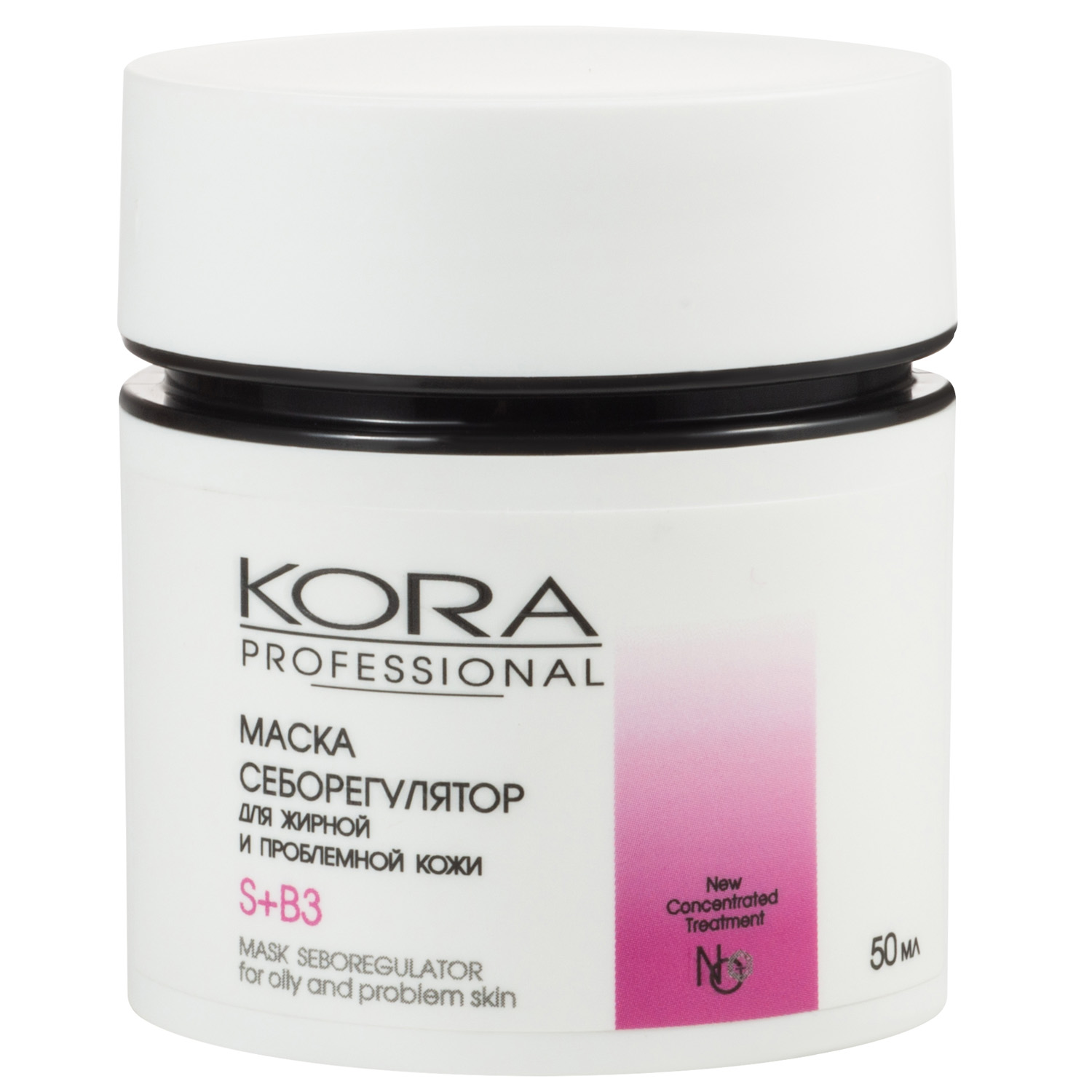  Маска-себорегулятор для жирной и проблемной кожи, 50 мл (Кора, Professional) фото 1