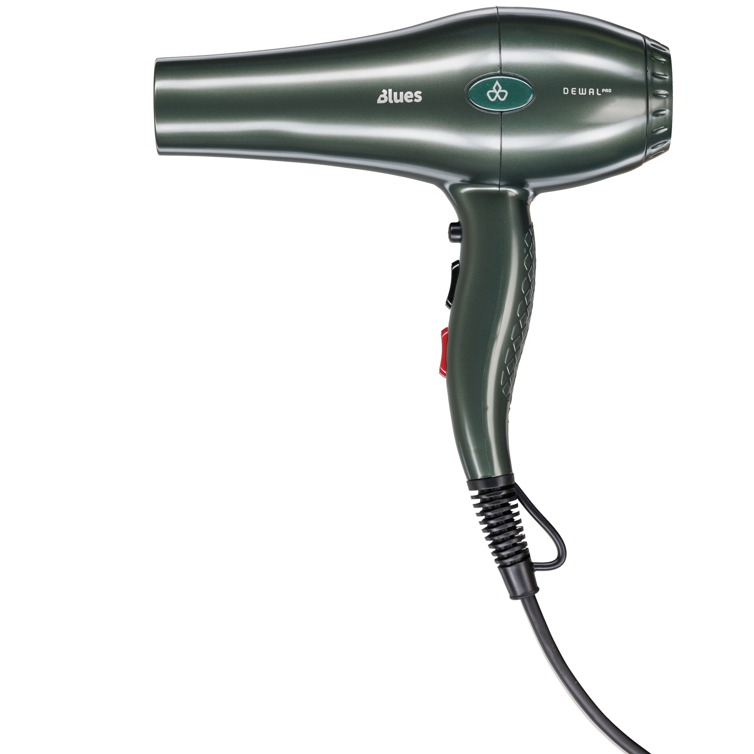 Деваль Про Фен Pro Blues с ионизацией и 2мя насадками, зеленый, 2600 Вт (Dewal Pro, Фены) фото 1