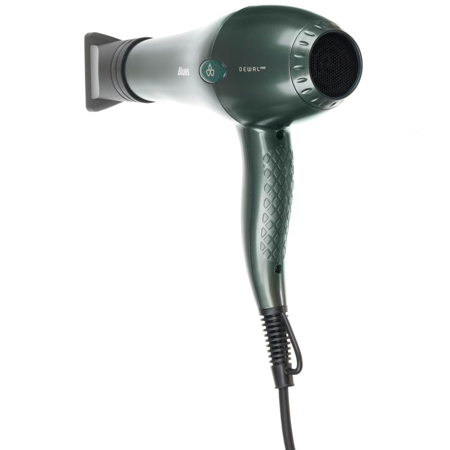 Деваль Про Фен Pro Blues с ионизацией и 2мя насадками, зеленый, 2600 Вт (Dewal Pro, Фены) фото 3