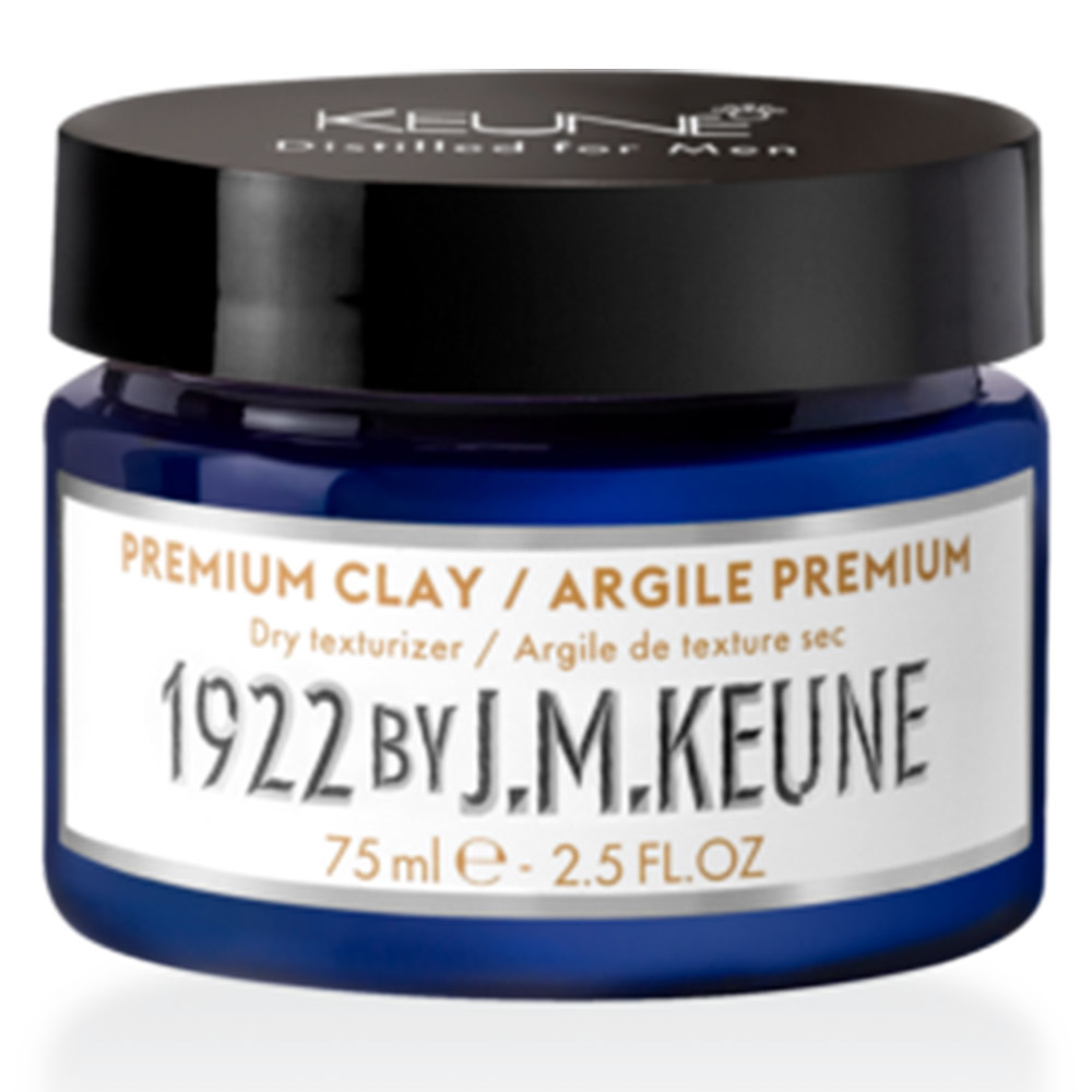 Keune Премиум глина сильной фиксации для укладки волос Premium Clay, 75 мл (Keune, 1922 by J.M. Keune) глина keune 1922 by j m keune premium clay 75 мл