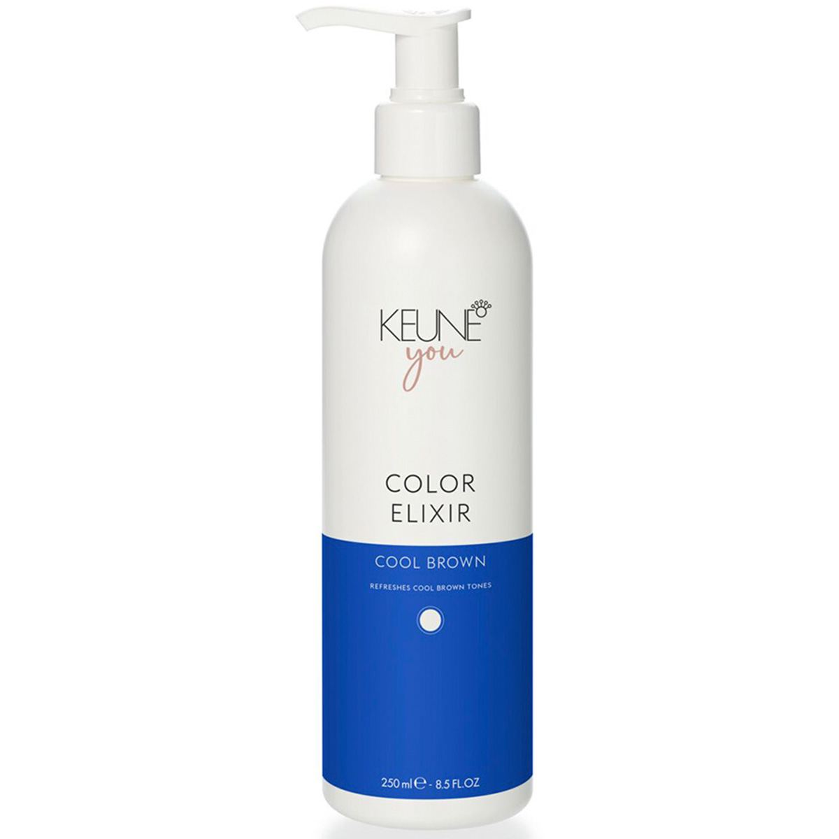 Keune Эликсир для окрашенных и натуральных волос Холодный коричневый Color Elixir Cool Brown, 250 мл (Keune, You) цена и фото