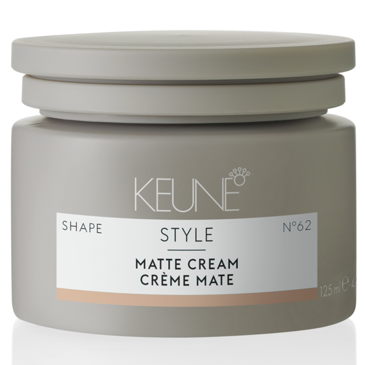 Keune Матирующий крем средней фиксации Matte Cream №62, 125 мл (Keune, Style) силиконовый чехол на realme 6 pro рилми 6 про с эффектом блеска бабочка на листке