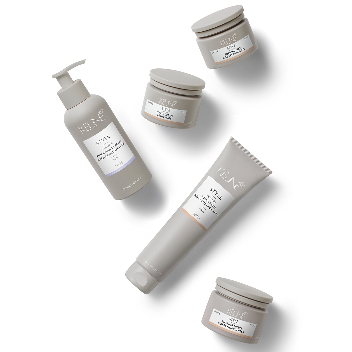 Кёне Матирующий крем средней фиксации Matte Cream №62, 125 мл (Keune, Style) фото 1