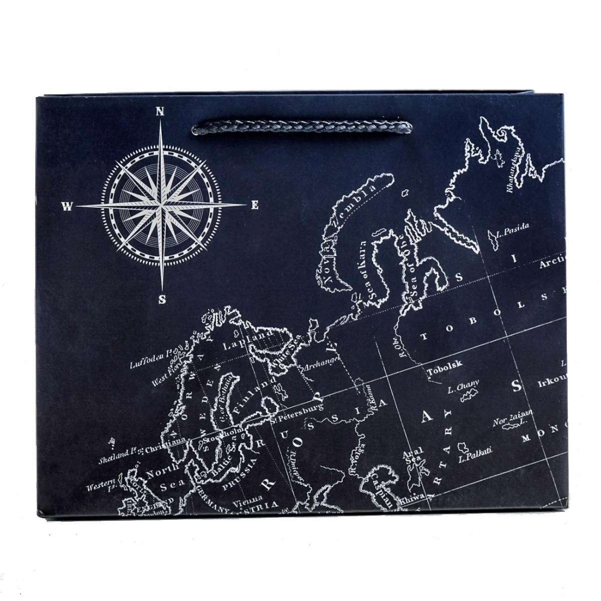  Пакет ламинированный горизонтальный «Путеводитель», 23 × 18 × 10 см (Подарочная упаковка, Пакеты) фото 1