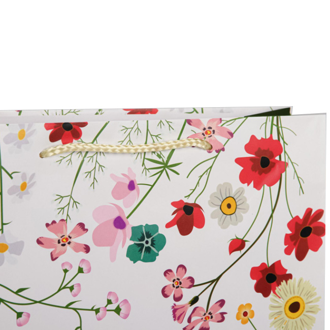  Пакет ламинированный «Расцветай от счастья», 28 х 38 х 9 см (Подарочная упаковка, Пакеты) фото 3