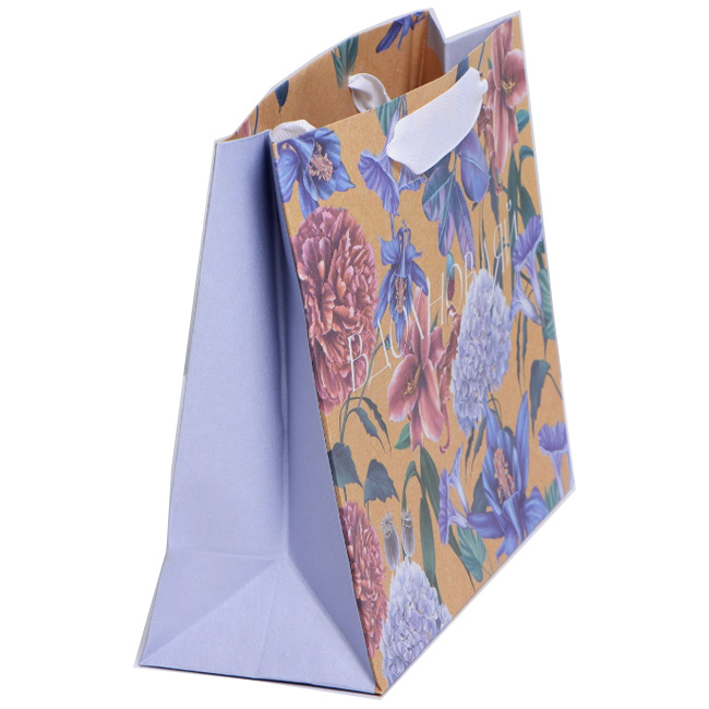  Пакет крафтовый подарочный «Вдохновляй», 22 × 17,5 × 8 см (Подарочная упаковка, Пакеты) фото 1