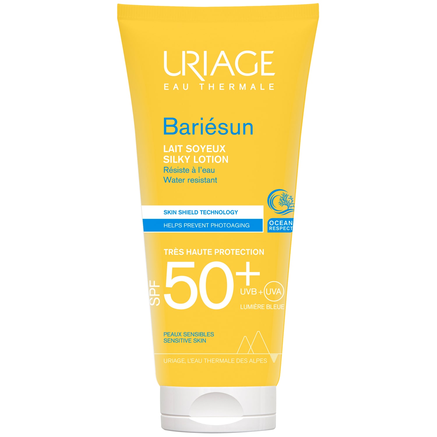 Урьяж Шелковистое молочко SPF 50+, 100 мл (Uriage, Bariesun) фото 0
