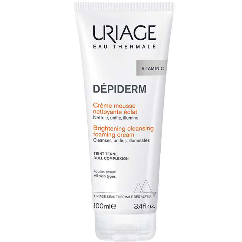 Uriage Очищающий крем-мусс, придающий сияние коже, 100 мл (Uriage, Depiderm)