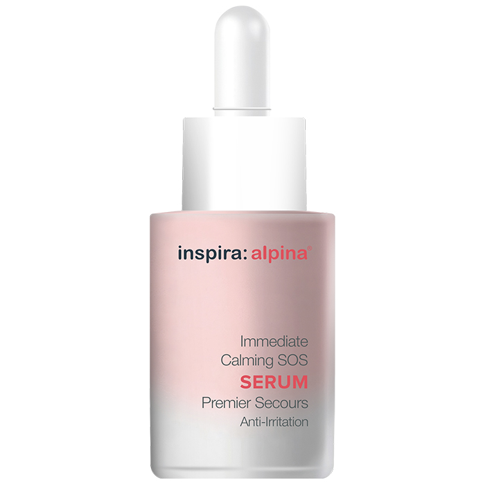 цена Inspira Cosmetics Мгновенно успокаивающая, регенерирующая сыворотка Immediate calming SOS serum, 15 мл (Inspira Cosmetics, Alpina)
