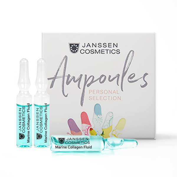 Janssen Cosmetics Укрепляющий лифтинг-концентрат с морским коллагеном, 3 х 2 мл (Janssen Cosmetics, Ampoules)