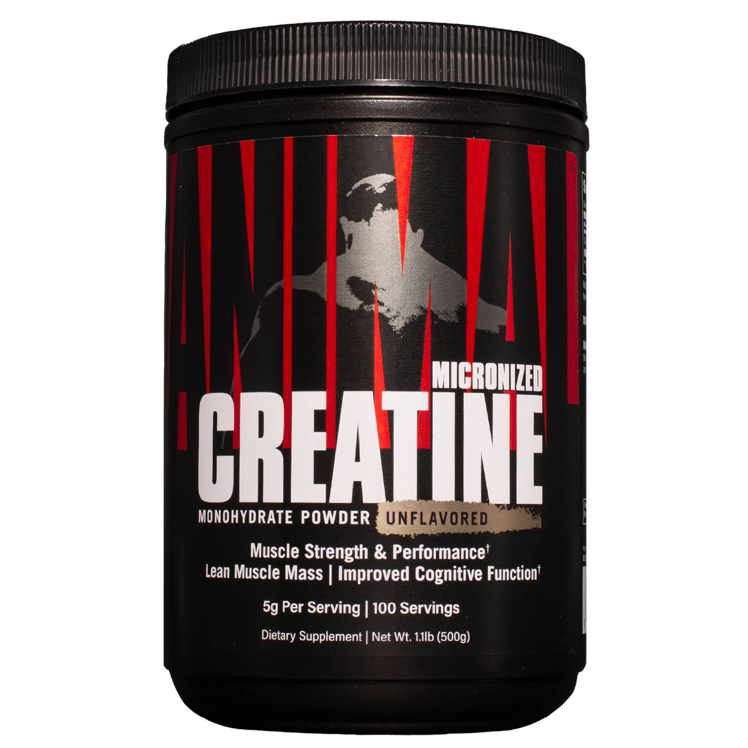 Animal Микронизированный креатин Universal Nutrition Micronized Creatine Powder, 500 г (Animal, Креатин) animal микронизированный креатин моногидрат в порошке без добавок 500 г 1 1 фунта