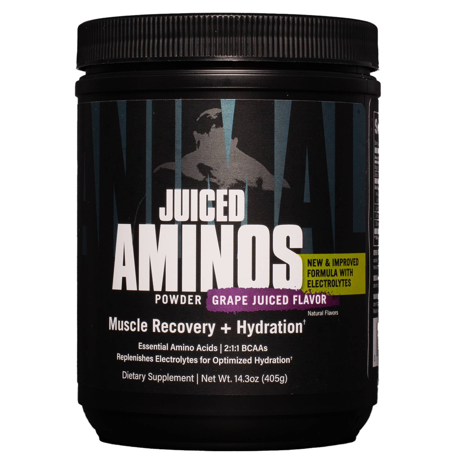 Энимал Комплекс аминокислот со вкусом виноградного сока Universal Nutrition Juiced Aminos Powder, 385 г (Animal, Аминокислоты) фото 0
