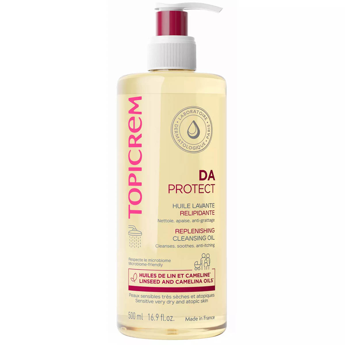 Топикрем Масло очищающее липидовосстанавливающее, 2 х 500 мл (Topicrem, DA Protect - Атопичная кожа) Топикрем Масло очищающее липидовосстанавливающее, 2 х 500 мл (Topicrem, DA Protect - Атопичная кожа) фото 1