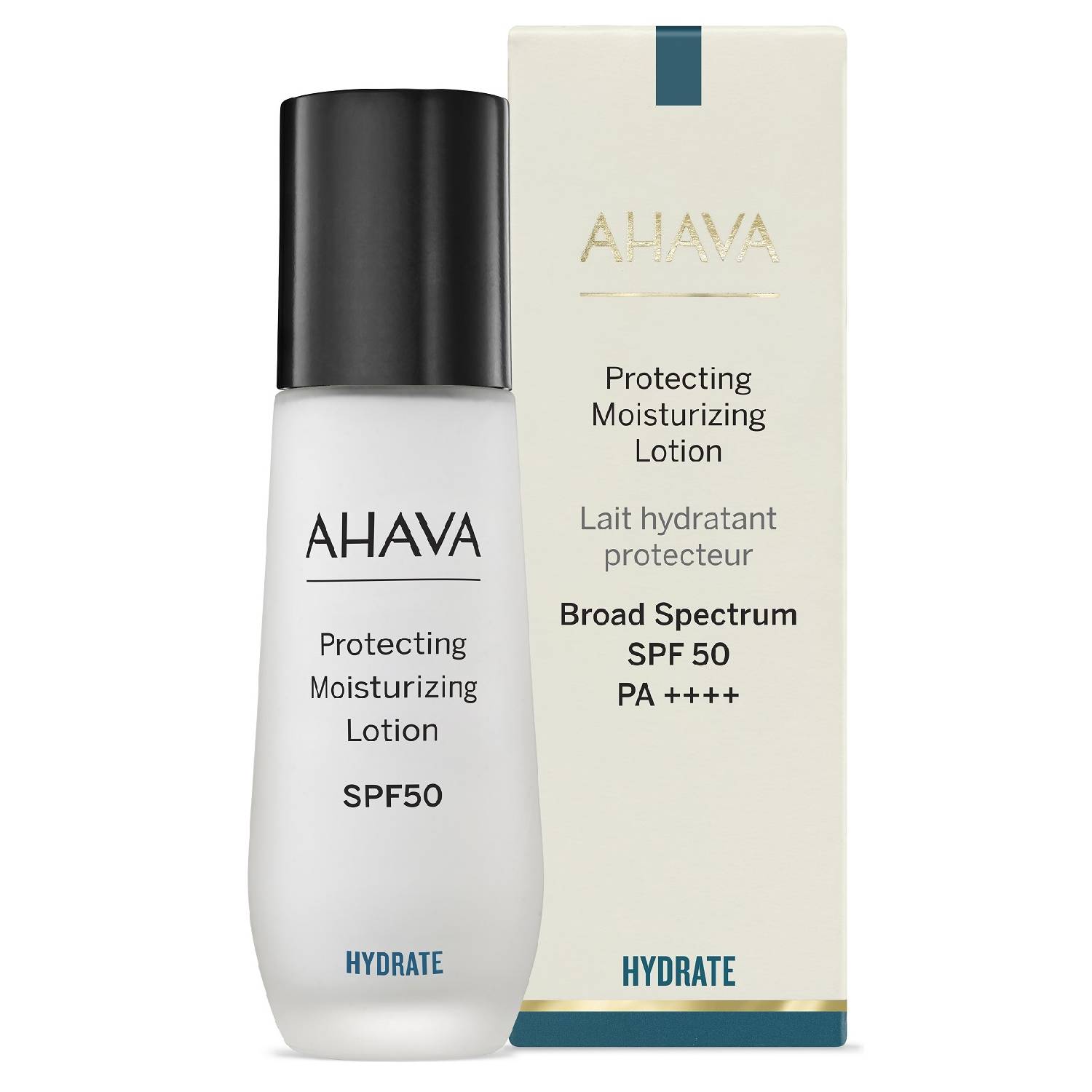 Ahava Увлажняющий лосьон для лица Protecting Moisturizing Lotion SPF50, 50 мл (Ahava, Time to hydrate)