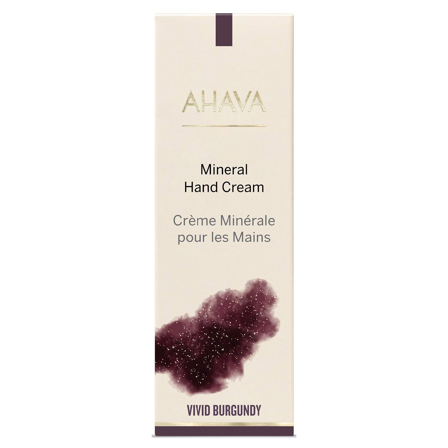 Ахава Минеральный крем для рук Mineral Hand Cream, 100 мл (Ahava, Vivid Burgungy) фото 2