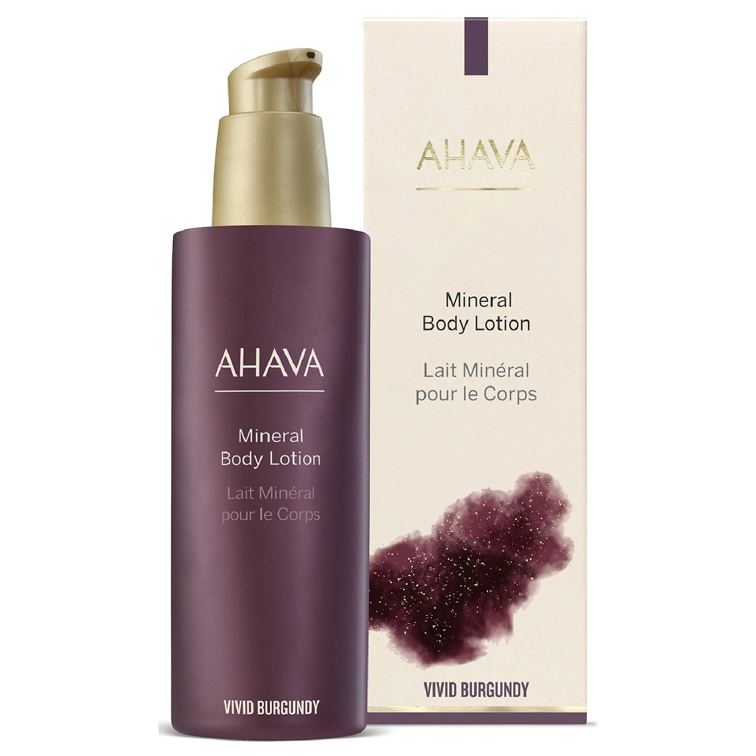 Ahava Минеральный лосьон для тела Mineral Body Lotion, 250 мл (Ahava, Vivid Burgungy)