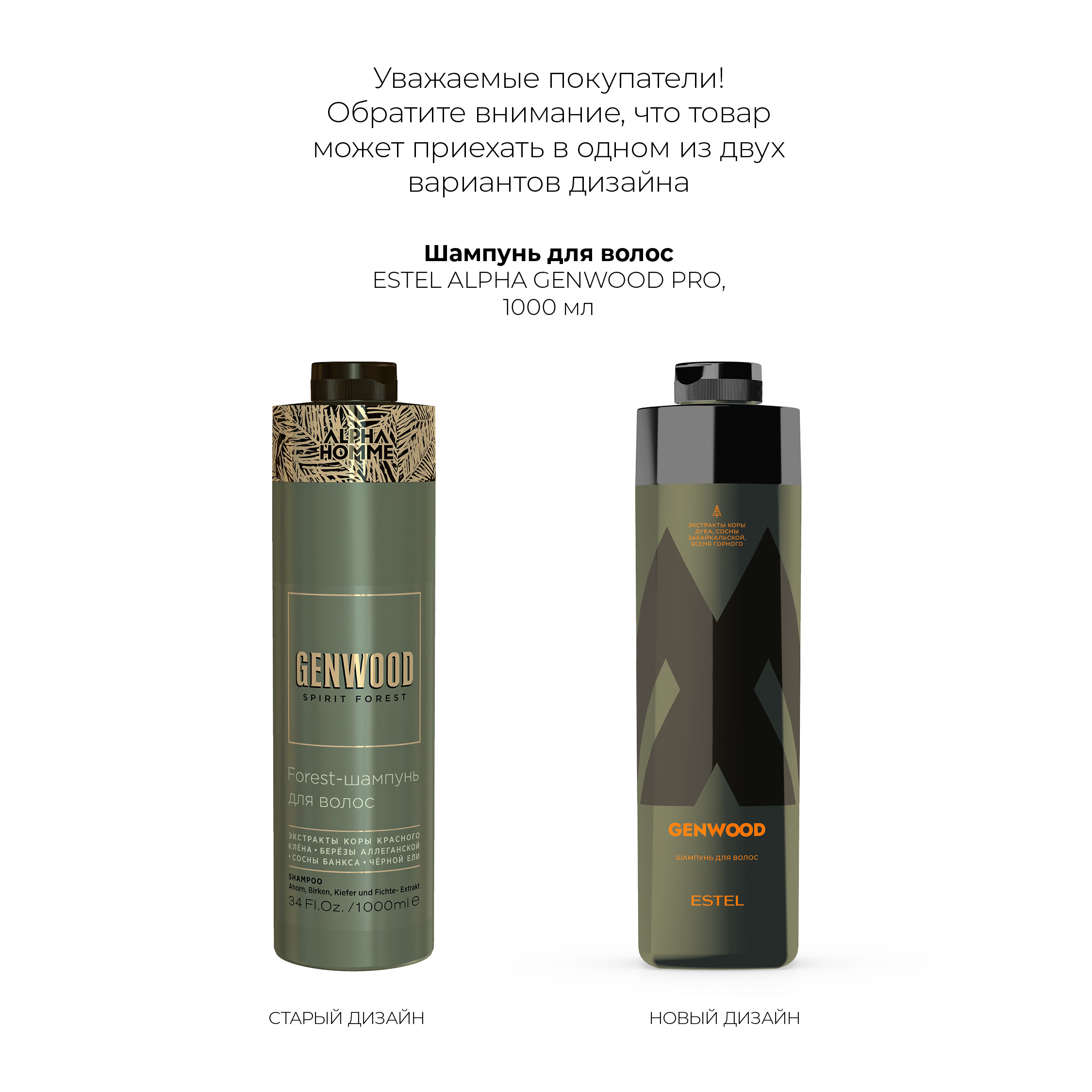 Эстель Шампунь для волос и тела, 300 мл (Estel, Genwood) фото 2