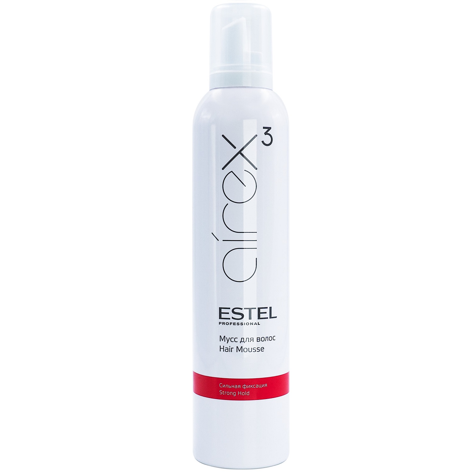 Estel Мусс для волос сильная фиксация, 300 мл (Estel, Airex) estel глина для моделирования волос с матовым эффектом пластичная фиксация 2 65 мл estel airex