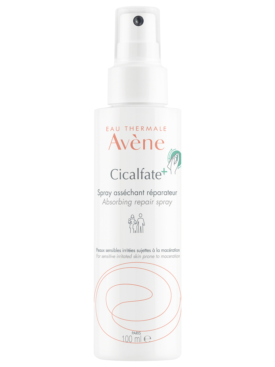 Авен Восстанавливающий и подсушивающий спрей 0+, 100 мл (Avene, Cicalfate) фото 0